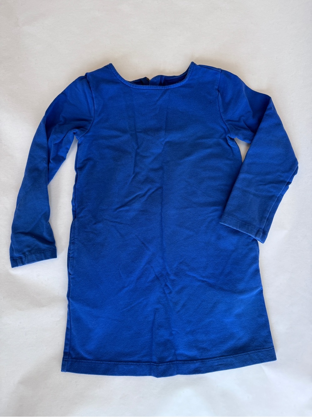 Primary Girls' Royal Blue Long-Sleeve Casual Dress
